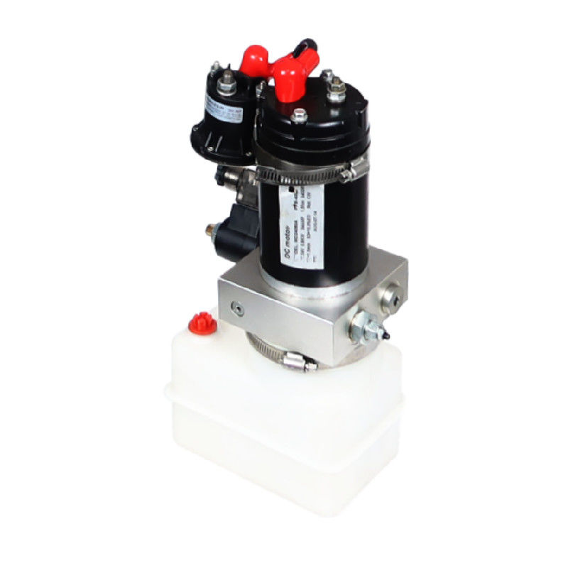 DC 24V 0.8Kw Hydraulic Power Unit For Sanitation Vehicle Agricultural Vehicle