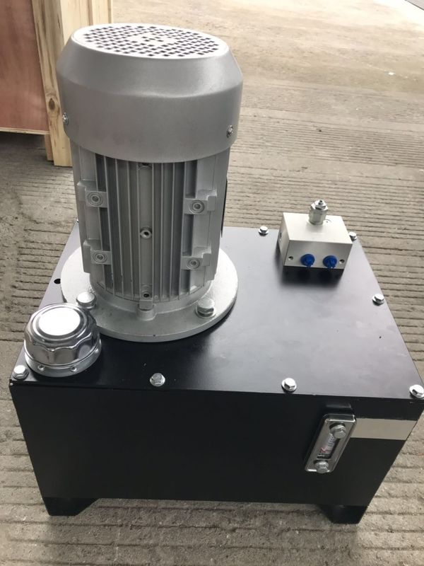 Double Acting Hydraulic Cylinder Hyd Power Pack Unit With 2 Station
