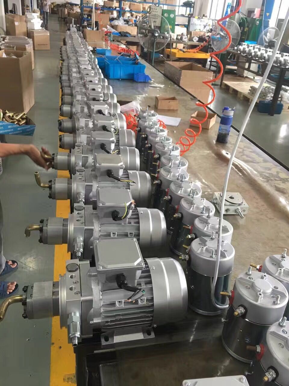 Dock Leveler Hydraulic High Pressure Gear Pump AC380V 0.75KW Motor 2.1cc/R