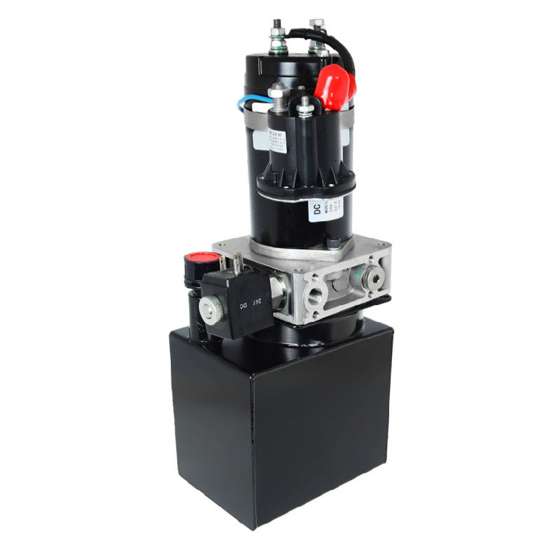 DC 24V 0.8Kw 2 Hp Hydraulic Pump Unit For Trailer
