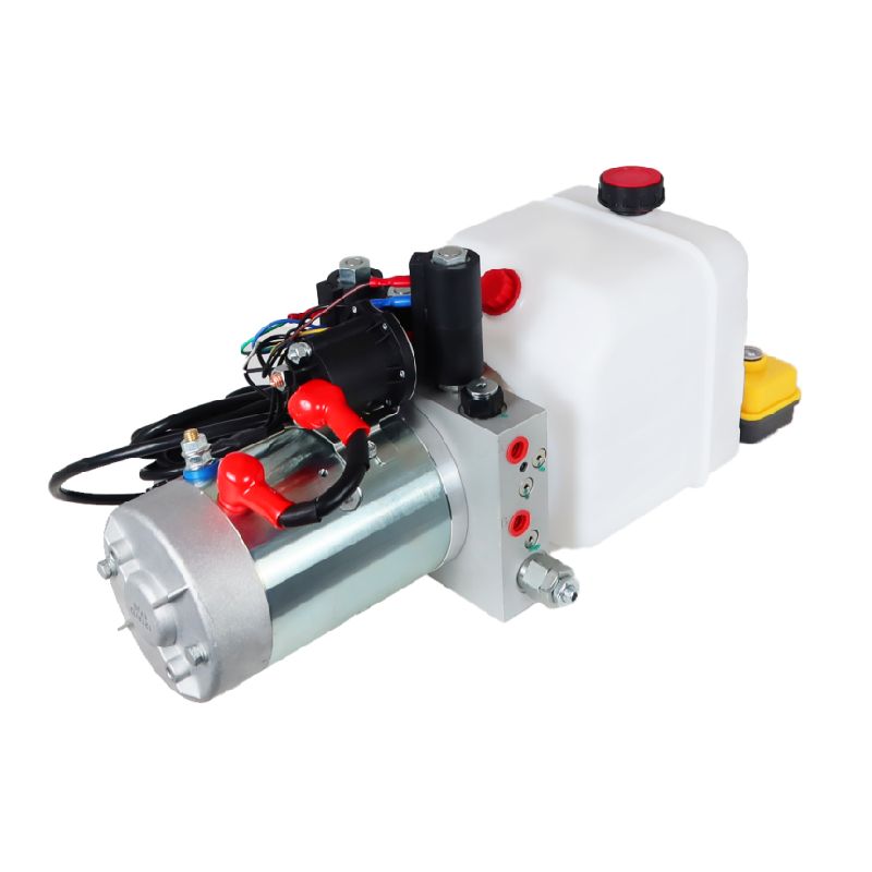 DC 12V 1.6kw Two Way Double Acting Mini Hydraulic Power Unit with Gear Pump