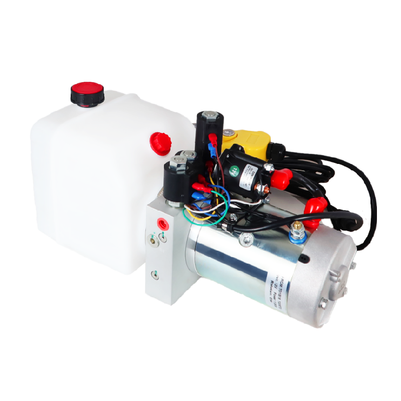DC 12V 1.6kw Two Way Double Acting Mini Hydraulic Power Unit with Gear Pump